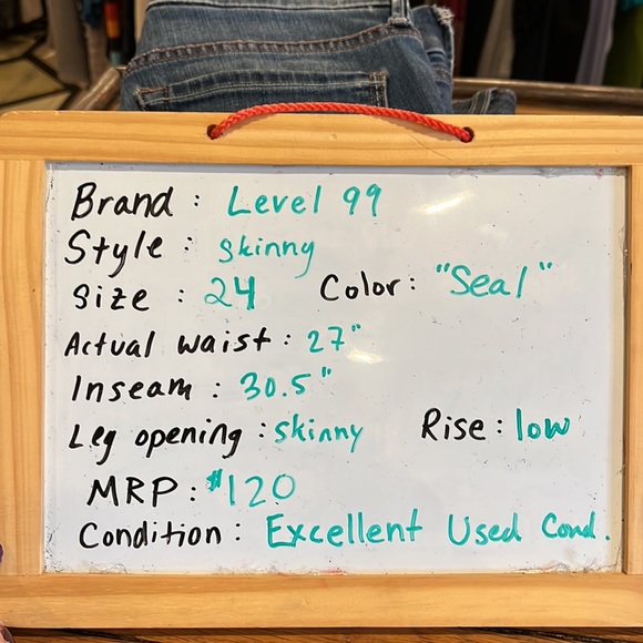 Level 99 skinny jeans Liza 24 00 - Picture 6 of 7